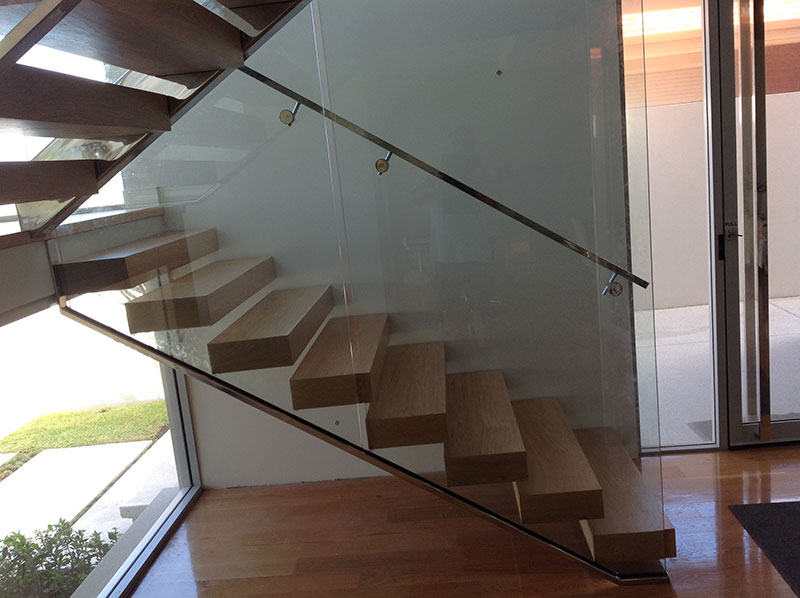 Internal Glass Balustrades Perth Stairways & Balconies Perth WA