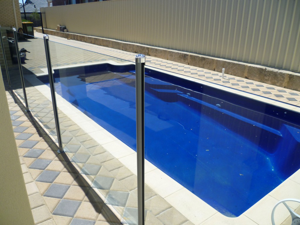 Semi Frameless Glass Pool Fencing Perth SemiFrameless Glass Fencing